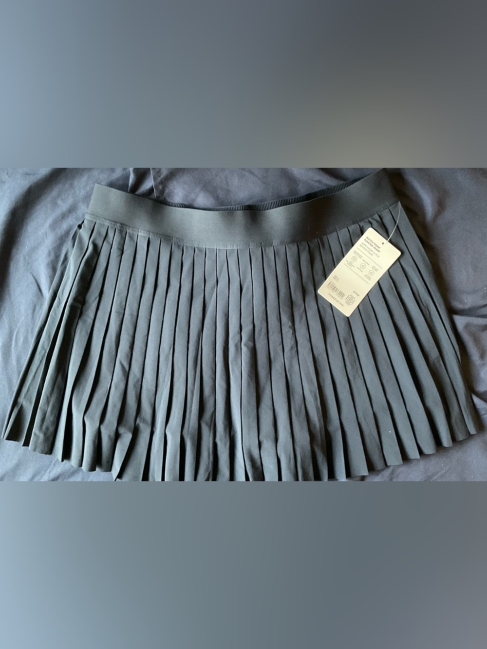 Athleta Navy Blue Pleated Tennis Skort